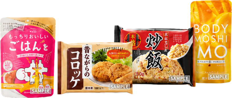 トーカイパックが手がけるパッケージ製品